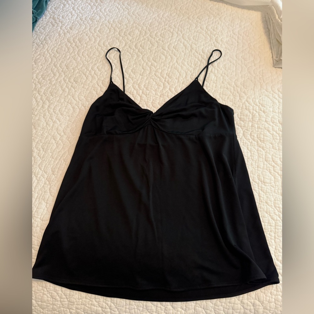 Theory Black Camisole Top